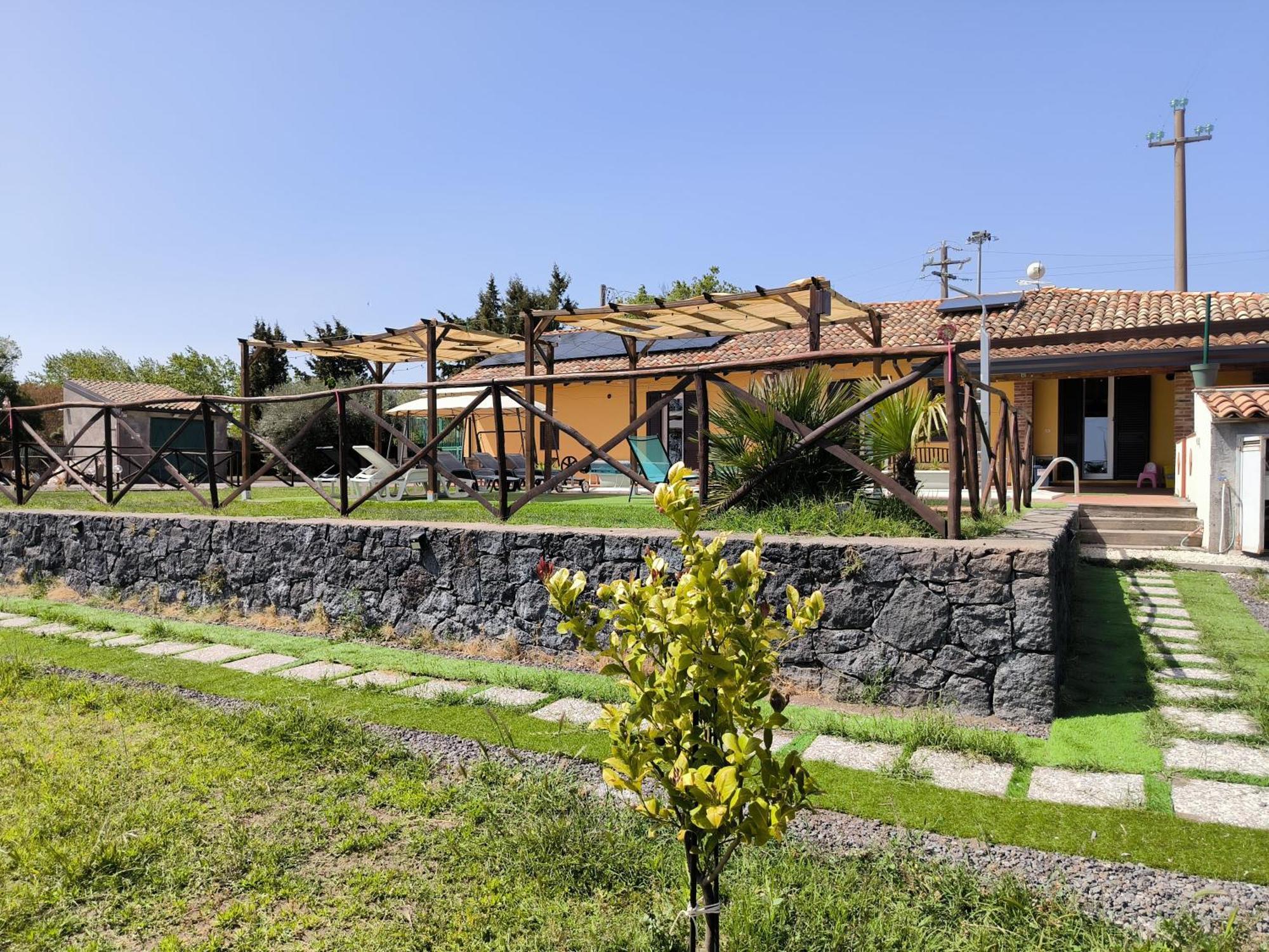 Villa Egle Belpasso, Villa Vacanza Con Piscina ภายนอก รูปภาพ