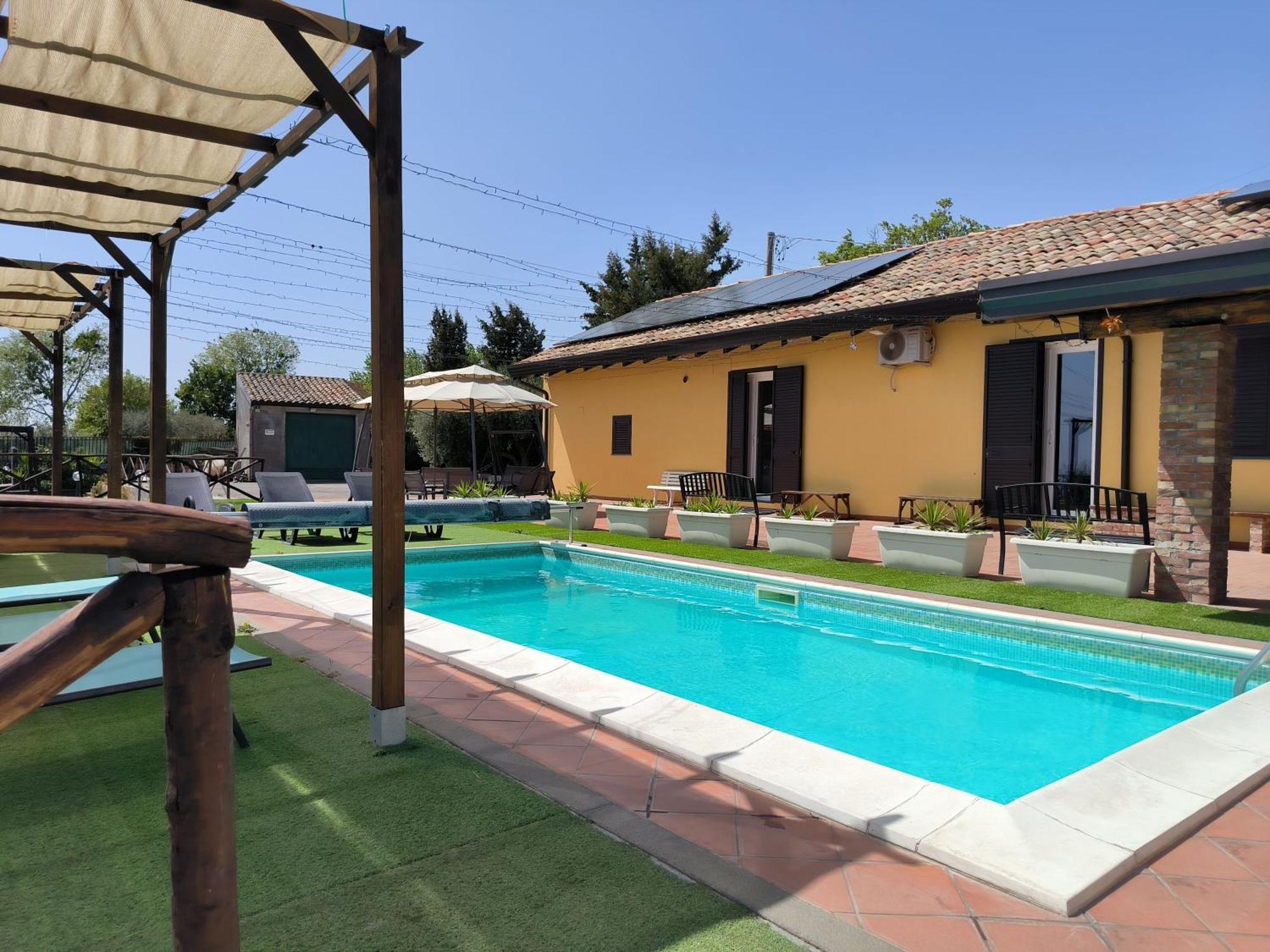 Villa Egle Belpasso, Villa Vacanza Con Piscina ภายนอก รูปภาพ